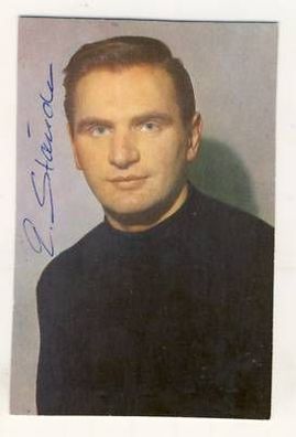 Erich Staude MSV Duisburg Bergmann SB 1965/66 Sign