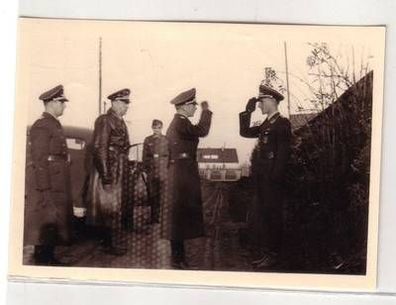 48120 Original Fotos Offizier mit Flakkampfabzeichen 2. Weltkrieg 1943