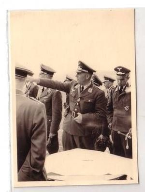 30125 Original Fotos Offizier mit Luftwaffendolch 2. Weltkrieg 1940