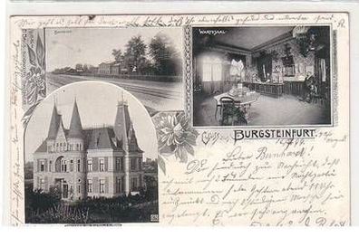 48100 Mehrbild Ak Gruss aus Burgsteinfurt 1899