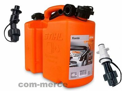 Stihl Kombi Kanister mit Einfüllsystem für Benzin & Öl, 0000 881 0111