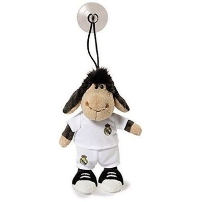 NICI Real Madrid Schlenker 15cm Schaf Jolly Mäh Saugnapf mit Heimtrikot Neuware