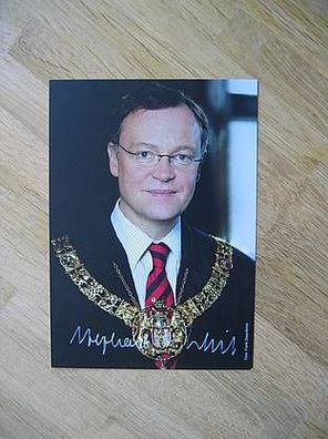 Oberbürgermeister Hannover SPD Stephan Weil - handsigniertes Autogramm!!!