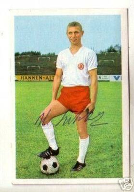 Helmut Littek Rot-Weiss Essen 1966-67 Bergmann SB Orig. Sign