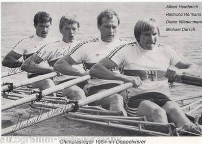 Albert Hedderich & Michael Dürsch TOP AK 80er Jahre Original Signiert + A16535