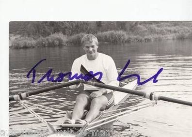 Thomas Lange Autogrammkarte 80er Jahre Original Signiert + A16537