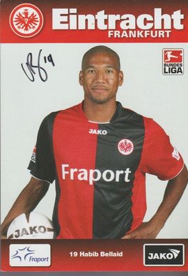 Habib Bellaid Autogramm Eintracht Frankfurt