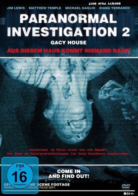 Paranormal Investigations 2 Gacy House horror thriller film dvd gebraucht Gut