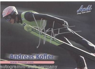 Andreas Kofler Autogrammkarte Original Signiert + A15175