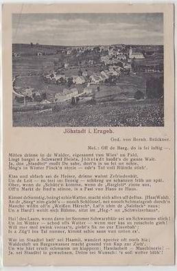 42338 Reim Ak Jöhstadt im Erzgebirge Totalansicht um 1930