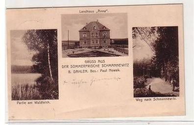 47438 Mehrbild Ak Gruß aus der Sommerfrische Schmannewitz 1915