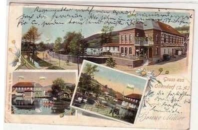 50463 Mehrbild Ak Gruß aus Ottendorf S.-A. Gasthaus 1903