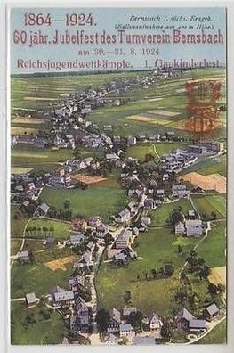 50165 Ak 60jähr. Jubelfest des Turnverein Bernsbach 1924