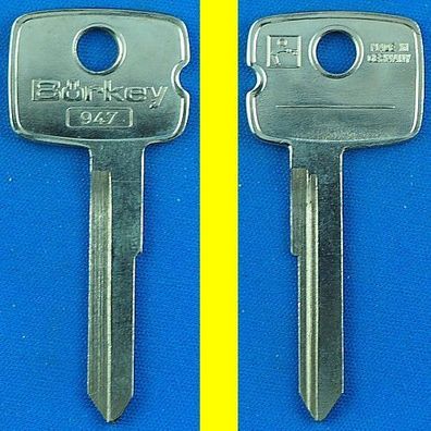 Schlüsselrohling Börkey 947 neu für verschiedene Ymos / Holden, Opel, Vauxhall
