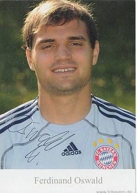 Ferdinand Oswald Bayern München II 2010-11 Autogrammkarte Original Signiert