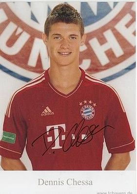 Dennis Chessa Bayern München II 2011-12 Autogrammkarte Original Signiert