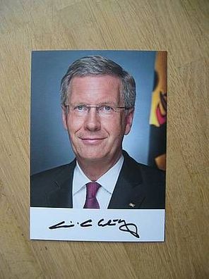 Bundespräsident Christian Wulff - Autogramm!!!