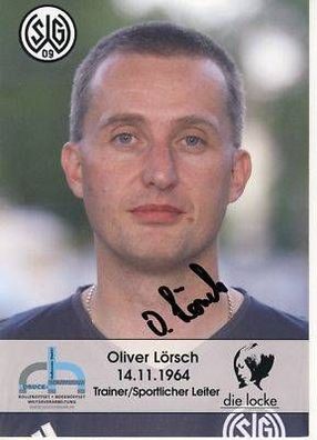 Oliver Lörsch SG Wattenscheid 09 Autogrammkarte Orig. Sig+ A6800