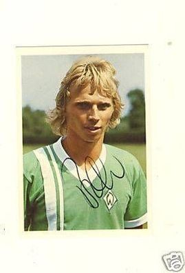 Brexendorf Werder Bremen Bergmann SB 1974-75 Sign.