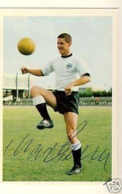 Max Lorenz Werder Bremen DFB Bergmann SB 1967-68 Sign.