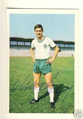 Max Lorenz Werder Bremen Bergmann SB 1967-68 Sign.