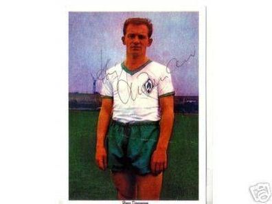 Werder Bremen 60er Jahre + Hugo Dausmann+ Original Signiert