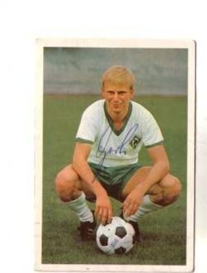 Werner Görts Werder Bremen 1966-67 Bergmann SB Sign.