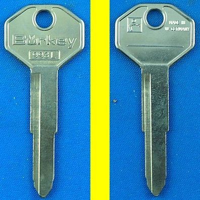 Schlüsselrohling Börkey 993 L (Neu) für verschiedene Hyundai, Toyota, Daihatsu