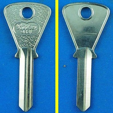 Schlüsselrohling Börkey 983 L für verschiedene FTH 55 mm Vorhängeschlösser