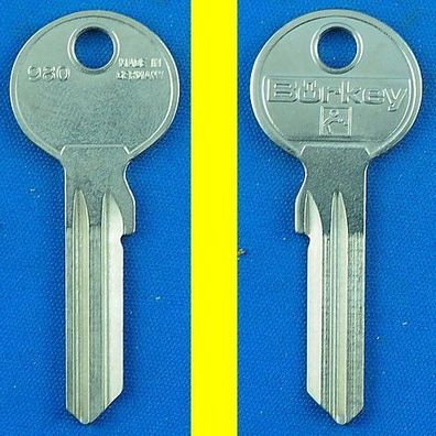 Schlüsselrohling Börkey 980 (neuer Kopf) für Profilzylinder Destil, FK, KKL, Nino ...