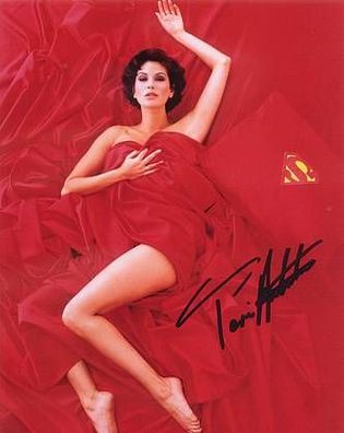 SEXY Original Autogramm Lois Lane TERI Hatcher Superman (COA)