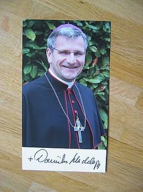 Weihbischof von Köln Päpstlicher Ehrenprälat Dr. Dominik Schwaderlapp Autogramm!!!
