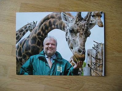 Direktor Zoo Leipzig Dr. Jörg Junhold - handsigniertes Autogramm!!!