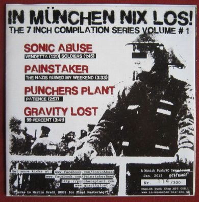 In München nix los! The 7 Inch Compilation Series Volume # 1 Vinyl EP Sampler