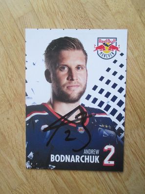 Eishockey Bundesliga EHC Red Bull München Andrew Bodnarchuk - handsign. Autogramm!!!