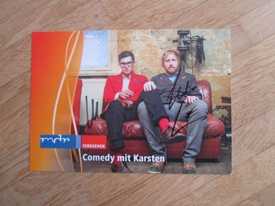 MDR Comedy mit Karsten Christian Meyer & Julius Fischer - handsignierte Autogramme!!