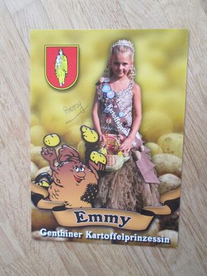Genthiner Kartoffelprinzessin Emmy - handsigniertes Autogramm!!!