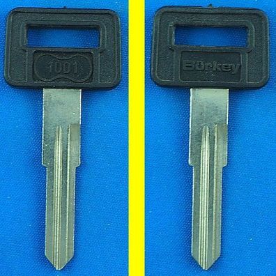 Schlüsselrohling Börkey 1001 Kunststoffkopf für verschiedene Austin, Bedford ......