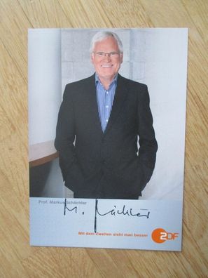 ZDF Intendant Prof. Markus Schächter - handsigniertes Autogramm!!!