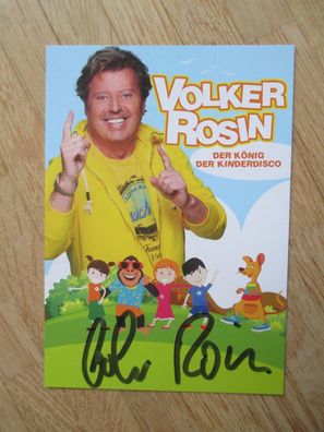 Liedermacher für Kindermusik Volker Rosin - handsigniertes Autogramm!!!