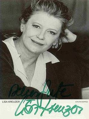Lisa Kreuzer Autogramm 10x15cm (#3990)