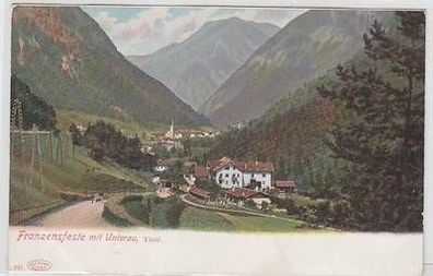 50946 Ak Franzensfest mit Unterau Tirol um 1910