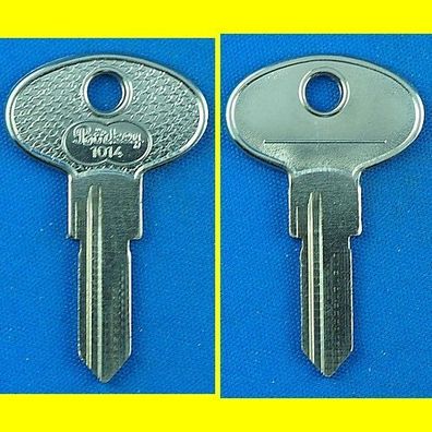 Schlüsselrohling Börkey 1014 für Simplex + Vachette / franz. Fahrzeuge
