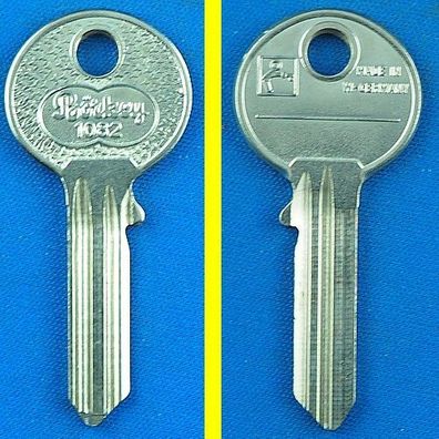 Schlüsselrohling Börkey 1082 für verschiedene Cisa, Abus Profilzylinder