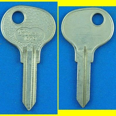 Schlüsselrohling Börkey 1079 für verschiedene Dacia, Peugeot, Renault / Gelbon, LMP +