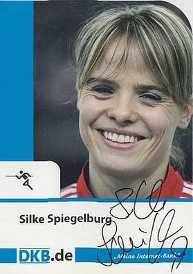 Silke Spiegelburg Autogrammkarte Original Signiert + A 19338