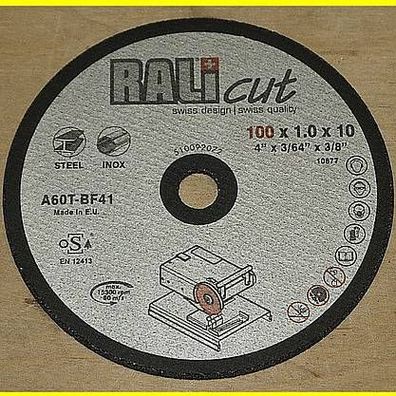 Trennscheibe Rali Cut - Metall + Holz + Kunststoff
