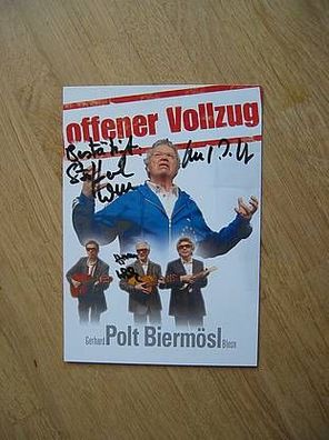 Gerhard Polt & Biermösl Blosn - handsignierte Autogramme!!!