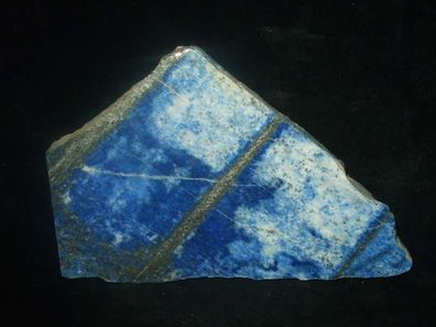 Lapislazuli/ Pyrit Anschliff -Mineralien-Edelsteine-Heilsteine-Anschliffe-