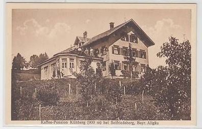 51886 Ak Kaffee-Pension Kühberg bei Seifriedsberg Bayr. Allgäu um 1930